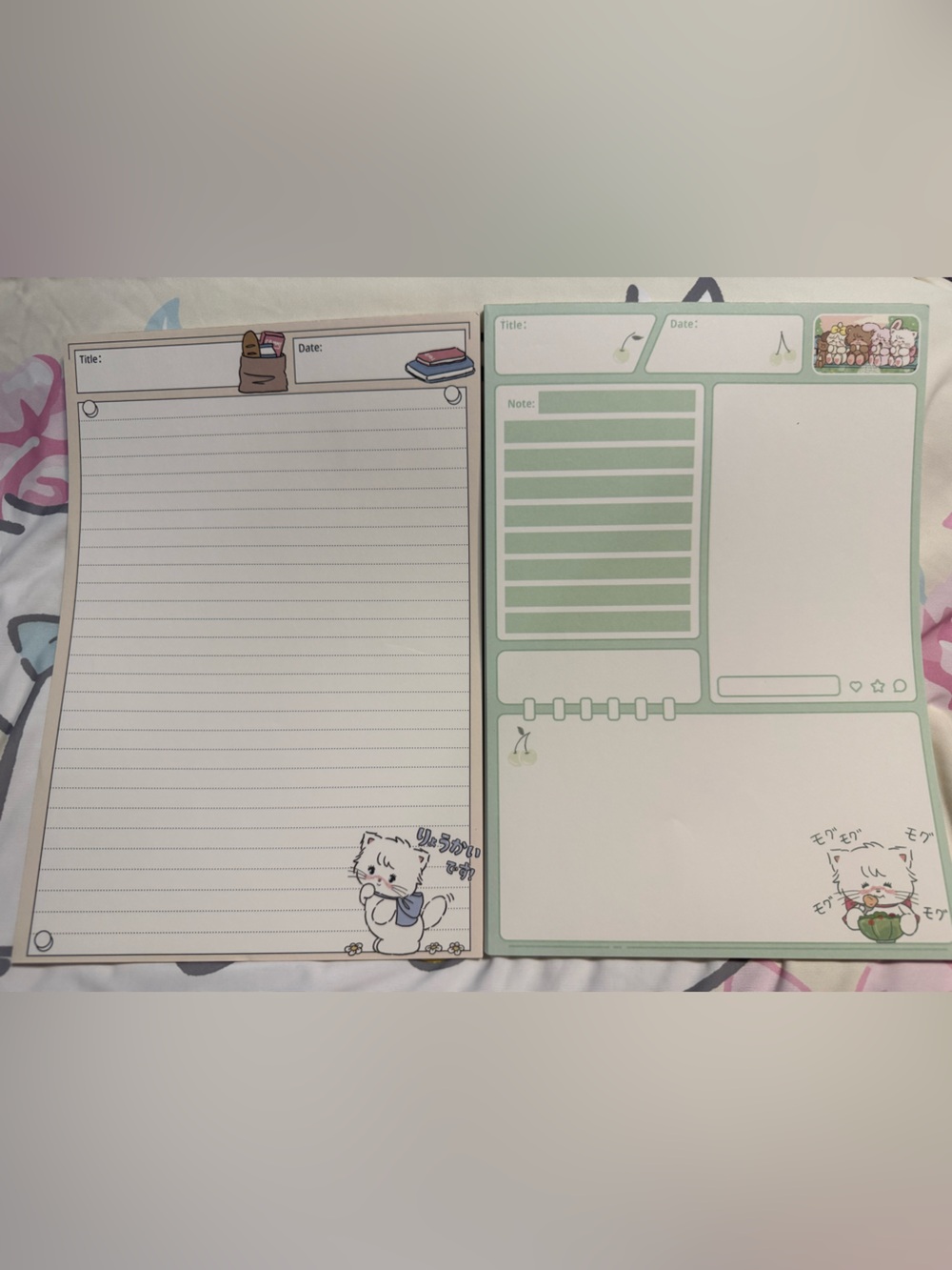 🆕 Mikko Illustrations B5 Memo Set